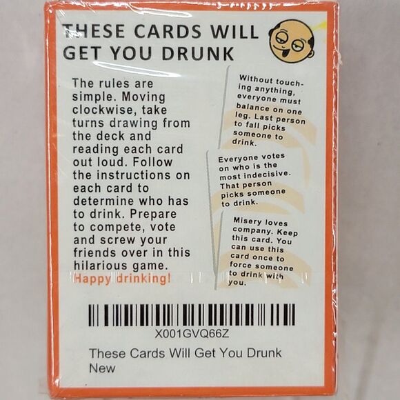 These Cards Will Get You Drunk Game - SEALED - Ages 21+ - Picture 3 of 5